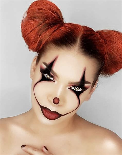 Halloween Clown Halloween Makeup Girl Rosto Halloween Halloween
