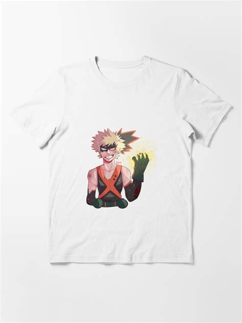 Bakugou T Shirt For Sale By Polterz Redbubble Katsuki Bakugou T