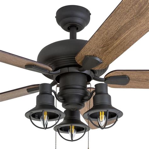 We've listed the 10 best models. Palm Coast Kolby 42-in Aged Bronze LED Indoor Ceiling Fan ...