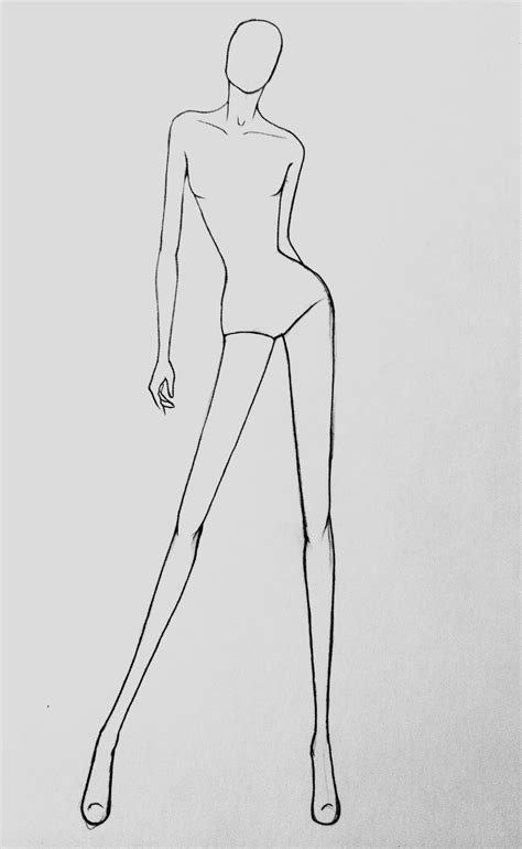 Fashion Croquis Drawing Croquis Poses Fashion Figure Drawing Fashion Illustrati Fashion