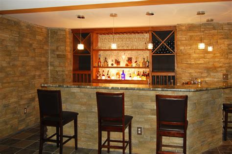 This link is to an external site that may or may not meet accessibility guidelines. Wet Bar - Traditional - Basement - New York - by Homann ...
