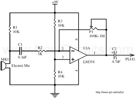 Image Result For Circuit Diagram Of Mic Preamp