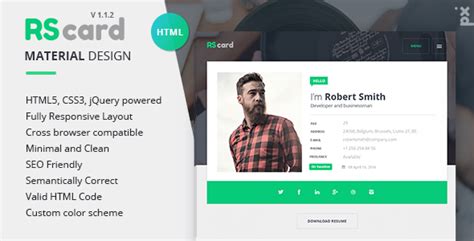 Use one of our free resume templates for word and get one step closer to the perfect job application. 21 Professional HTML & CSS Resume Templates for Free ...