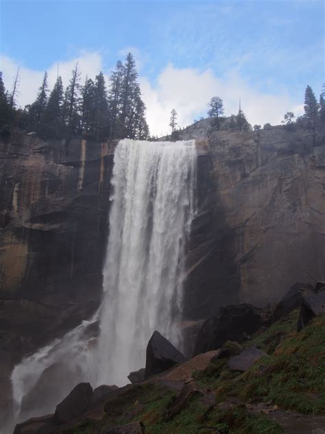 Nevada Falls Favorite Places Outdoor Waterfall