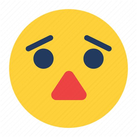 Emoji Concern Face