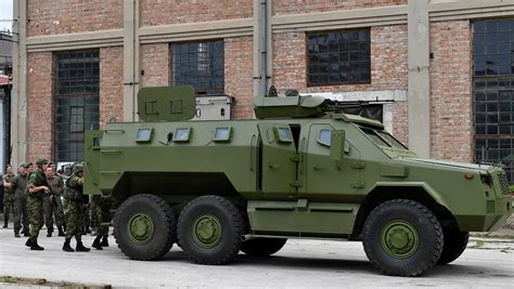 The New M 20 Mrap 6x6 Armoured Fighting Vehicle Presented Ministry Of