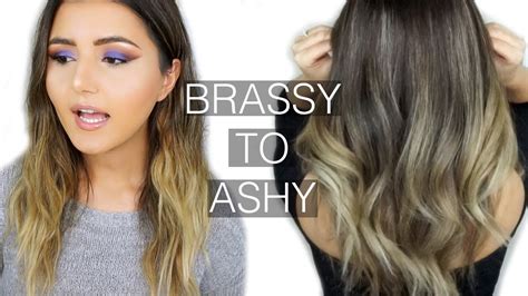 A lot of times, hair dyed blonde loses its original color due to the effect of oxidation and washing products. From Brassy to Ashy | How I Tone My Hair At Home - YouTube