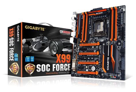 Gigabyte X99 Soc Force Motherboard Unveiled Flagship Oc Board Fitted