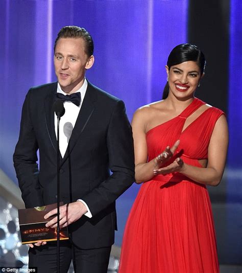 Tom Hiddleston And Priyanka Chopra Put On Flirty Display At Emmys