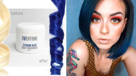 Overtone Deep Treatment Review And Demo And Hair Color Tips Youtube