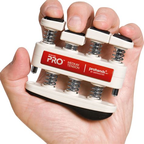 gripmaster pro hand and finger exerciser choose from 5 grip strengthener levels ebay