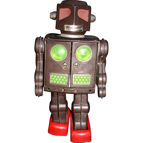 Robot Tin Battery Operated Horikawa 