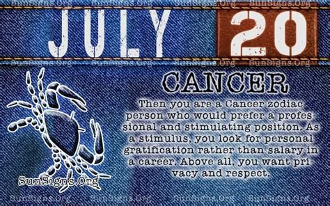 July 20 Zodiac Horoscope Birthday Personality Sunsignsorg