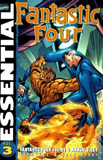 Essential Fantastic Four Tpb 1998 2013 Marvel 1st Edition Comic Books