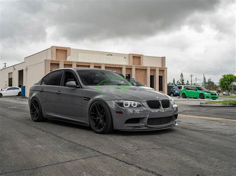 Bmw E90 E92 E93 M3 Gts Style Carbon Fiber Front Lip Spoiler