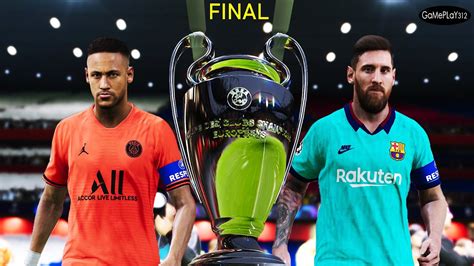 Psg vs barcelona playing xi in ucl. PES 2020 - Barcelona vs PSG - Final UEFA Champions League ...