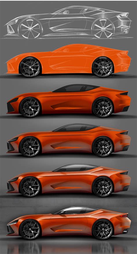 Sketching Process And Design By P Ruperto Car Design Sketch Concept