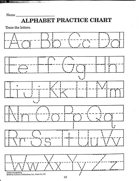 Alphabet Beginners Worksheets