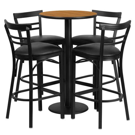 Maybe you would like to learn more about one of these? High Top Table Set - Benedict 24inch Round Pub Table Sets