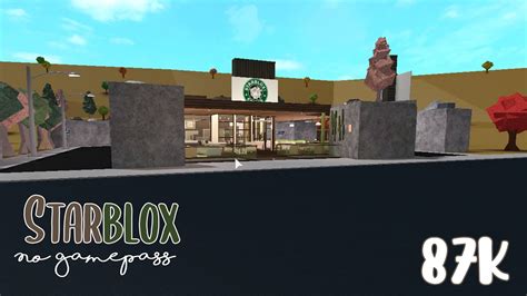 Starblox No Gamepass Bloxburg Build Youtube