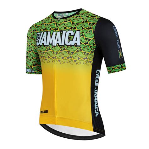elite cycle jamaica flags jersey m 6a w 6b one love cycling