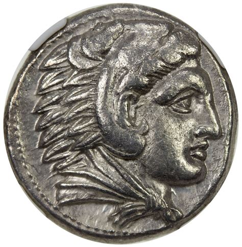 Macedonia Alexander Iii The Great 336 323 Bc Ar Tetradrachm Ngc Ef