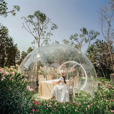 Bubble In The Forest Cafe Looks Like A Mini Maldives