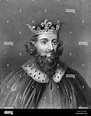 King Alfred The Great, portrait. King of Wessex from 871 to 899. 849 ...