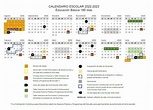 Calendario Escolar 2022 A 2023 Imprimir Curp Nuevo - IMAGESEE