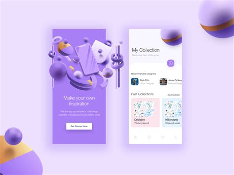 3d App Ui Design Concept By Mohammad Hasan On Dribbble