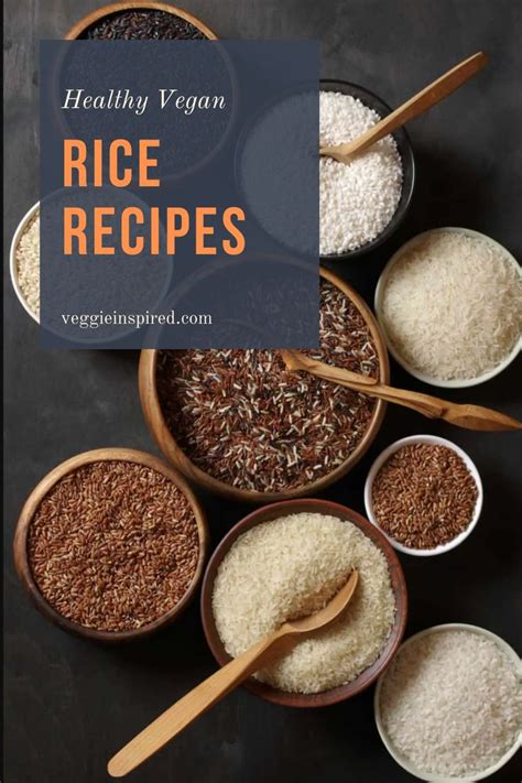 Healthy Rice Recipes Easy Vegan And Delicious In Healthy