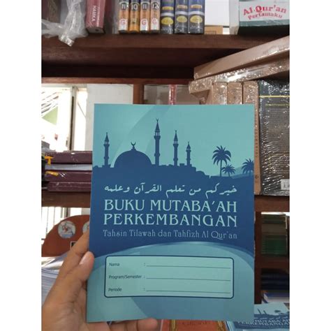 Jual Buku Mutabaah Perkembangan Tahsin Tilawah Tahfidz Quran Shopee
