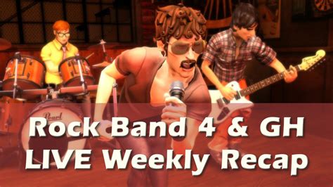Rock Band 4 And Guitar Hero Live Weekly Wrap Up Episode 5 New Songs