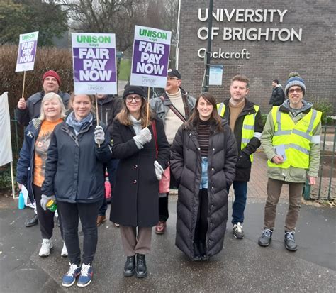 University Of Brighton Staff Striking Over ‘ludicrously Low Wage Rise