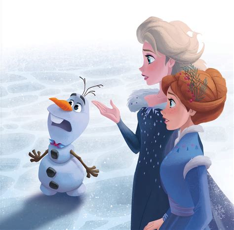 Olafs Frozen Adventure Storybook Illustration Frozen Photo Fanpop