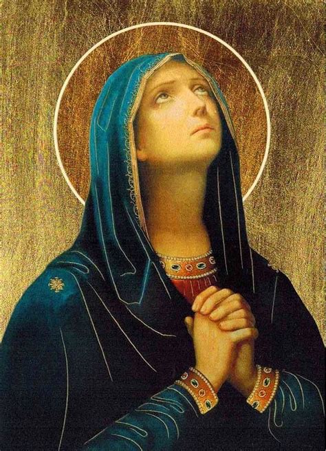 Immaculate Conception Poster A2 Virgin Mary Print Our Lady Blessed Mother Holy Mary Painting