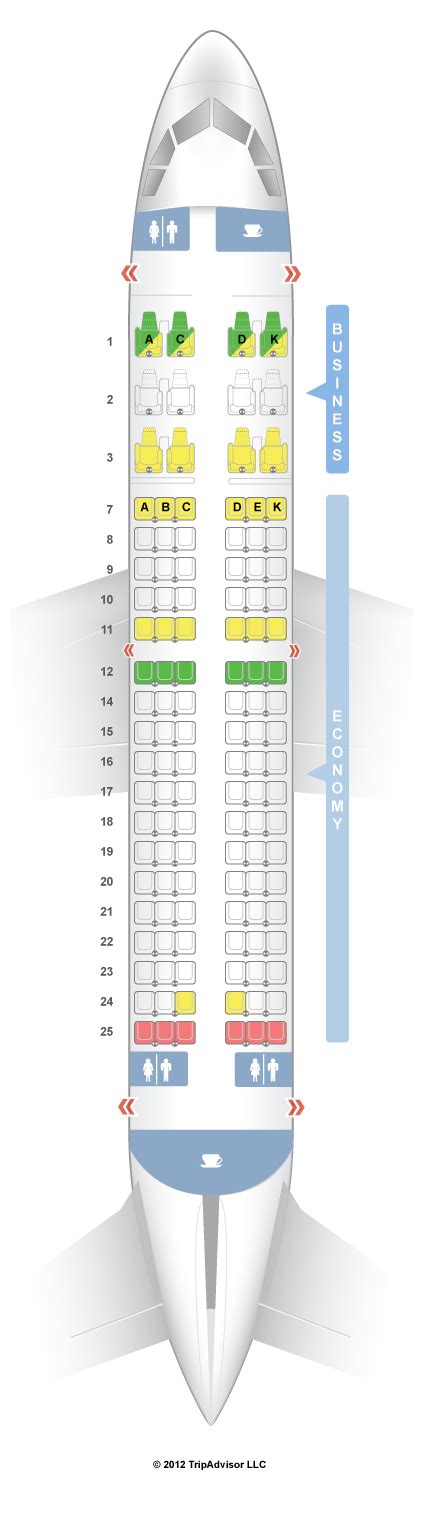 Seatguru Seat Map Avianca Airbus A319 319