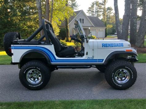 1985 Jeep Cj7 Renegade Rust Free Un Restored Jeep Classic Cars For Sale