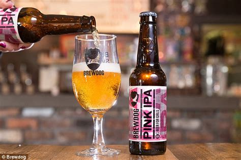 Brewdog Launches Ironic Sexist Pink Ipa Beer For Girls Daily Mail