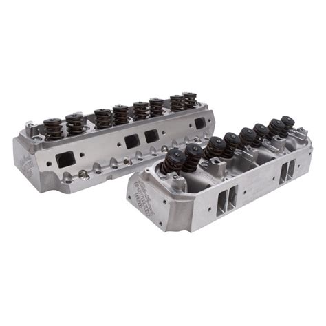 Edelbrock® 5093 E Street™ 440 Complete Satin Satin Cylinder Heads