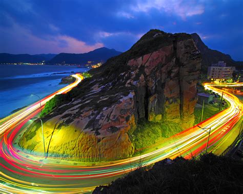Long Exposure Lights Road 4k Hd Photography 4k Wallpapers Images