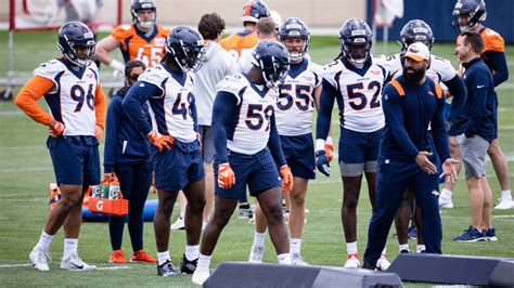 Photos Broncos Welcome Draft Picks College Free Agents Tryout