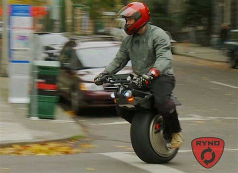 The Ryno Electric Unicycle Is A One Wheeled Muscle Machine The Ryno