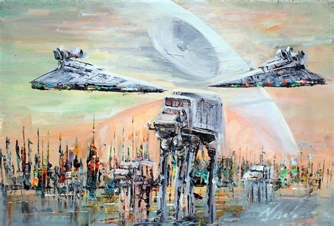 These Amazing “star Wars” Paintings Will Blow Your Mind