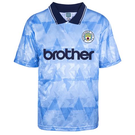 Manchester City 1989 Shirt Manchester City Retro Jersey Score Draw