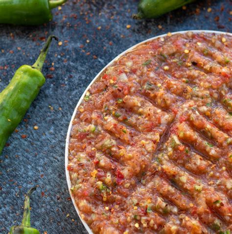 Acili Ezme Spicy Turkish Salsa Recipe The Feedfeed