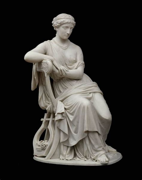 Sappho Greek Poet From In The Day Sculpture Art Portrait Sculpture