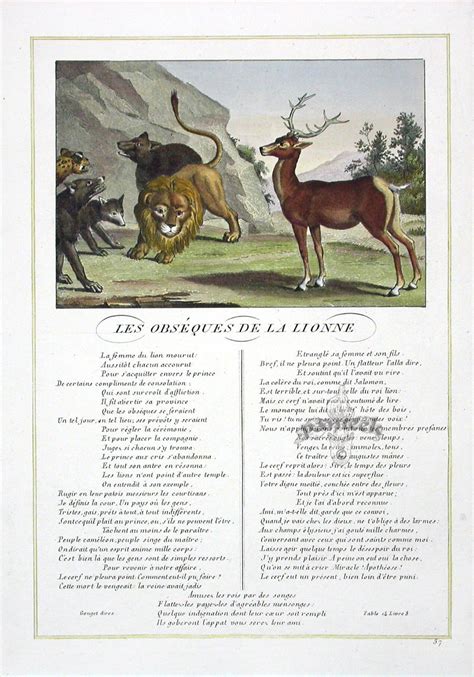 Fables Of La Fontaine 1834