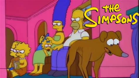 The Simpsons S03e19 Dog Of Death Santas Little Helper Youtube