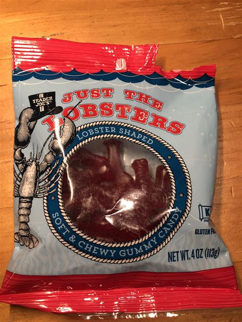 trader joe s just the lobsters absolutely amazing r candy